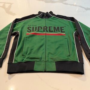 Supreme Green and Black Jacket